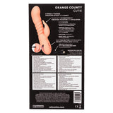 California Exotics - California Dreaming Orange County Cutie Rabbit Vibrator (Orange) CE2102 CherryAffairs