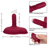 California Exotics - Dual Rider Remote Control Thrust & Grind Massager (Red) CE2015 CherryAffairs