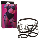 California Exotics - Euphoria Collection Thigh Harness With Chains Dress Accessory (Black) CE2063 CherryAffairs