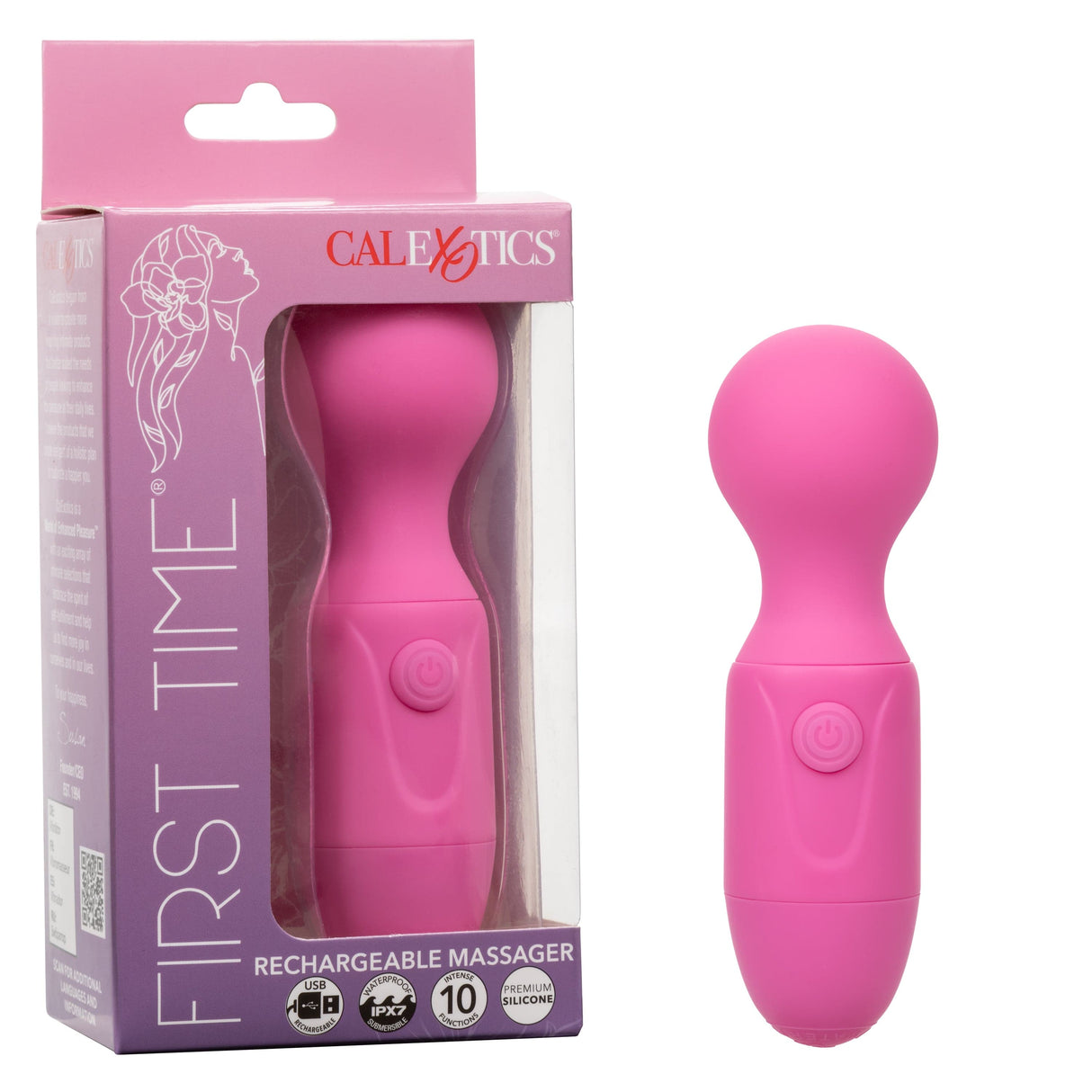 California Exotics - First Time Rechargeable Mini Wand Massager CherryAffairs