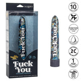 California Exotics - Naughty Bits Fuck You Personal Vibrator (Blue) CE2033 CherryAffairs