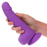 California Exotics - Neon Silicone Studs Realistic Dildo 6" CherryAffairs