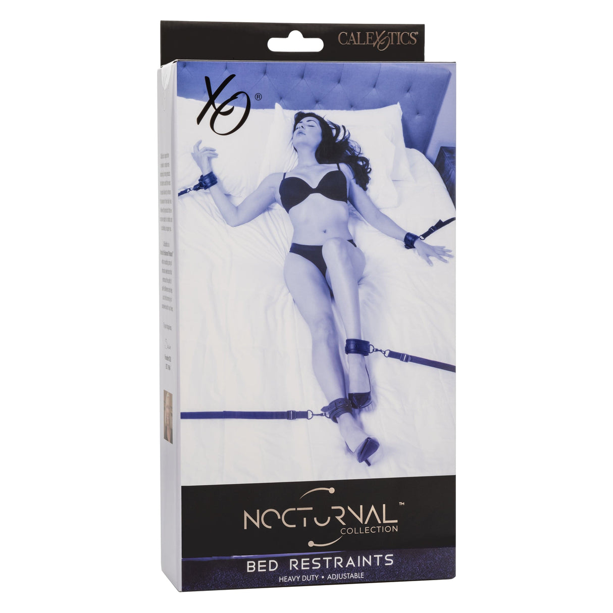 California Exotics - Nocturnal Collection Bed Restraints (Black) CE2071 CherryAffairs