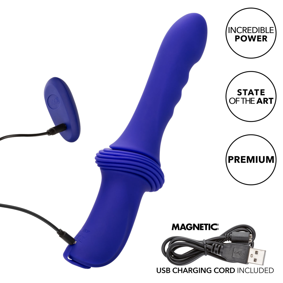 California Exotics - Overdrive Remote Control Sex Machine Ridged ...