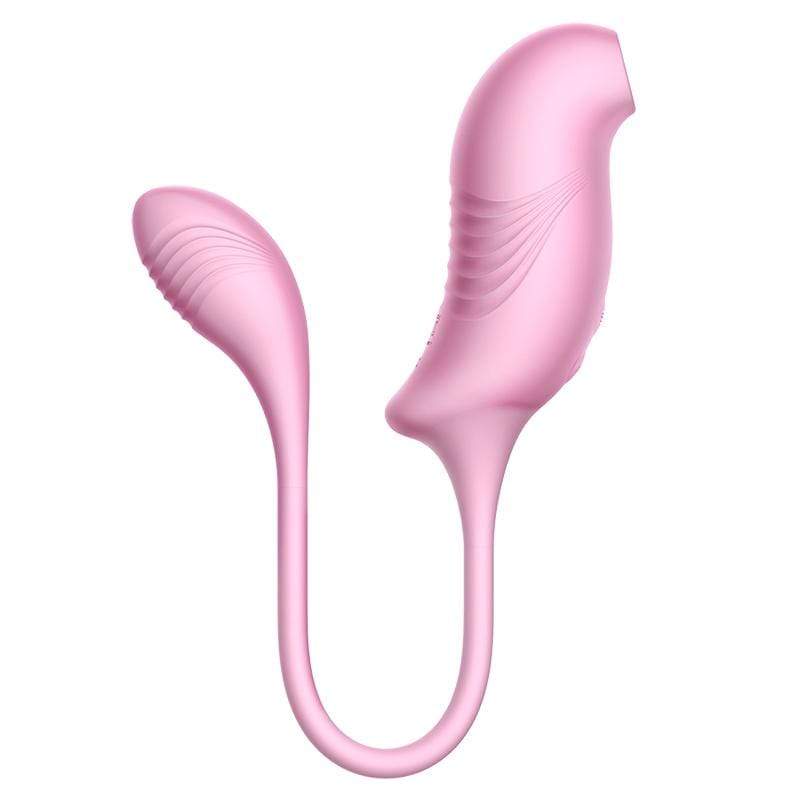 Erocome - Tucana Dual Clitoral Air Stimulator with Bullet CherryAffairs