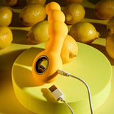 Evolved - Gender X Bumble Vibrating Anal Beads (Yellow) EV1188 CherryAffairs