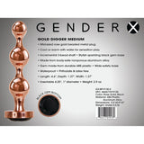 Evolved - Gender X Gold Digger Anal Beads CherryAffairs