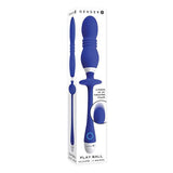 Evolved - Gender X Play Ball Thrusting Egg Vibrator (Blue) EV1092 CherryAffairs