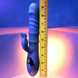 Evolved - The Ringer Vibrating Rabbit Dildo (Blue) EV1156 CherryAffairs