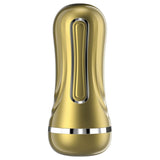 Galaku - Star Moon Double Hole Suction Stroker Masturbator Cup (Gold) GLK1013 CherryAffairs