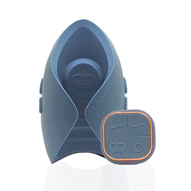 Hot Octopuss - Pulse Duo V4 Remote Control Soft Stroker Masturbator (Blue) HO1020 CherryAffairs