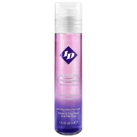 ID Lube - ID Pleasure Tingling Sensation Water Based Lubricant - CherryAffairs.sg