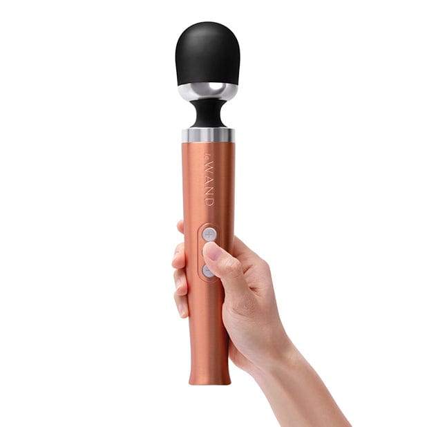 Le Wand - Die Cast Rechargeable Wand Massager (Rose Gold) LW1007 CherryAffairs