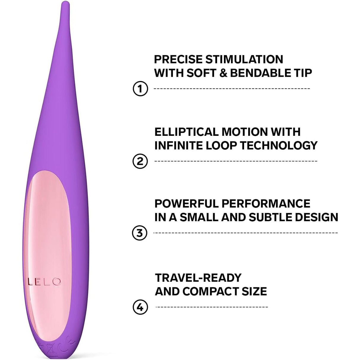 LELO - DOT Travel Pinpoint Clit Massager Vibrator CherryAffairs