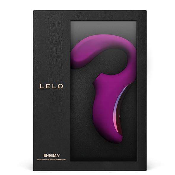 LELO - Enigma Dual Stimulation Sonic Clitoral Air Stimulator Massager    G Spot Dildo (Vibration) Rechargeable