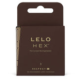 LELO - HEX Latex Condoms Respect XL LL1202 CherryAffairs