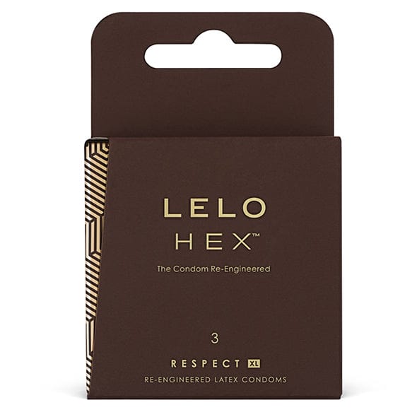 LELO - HEX Latex Condoms Respect XL LL1202 CherryAffairs