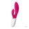 LELO - Ina Wave 2 G Spot and Clitoral Rabbit Vibrator  Cerise 7350075028472 Rabbit Dildo (Vibration) Rechargeable