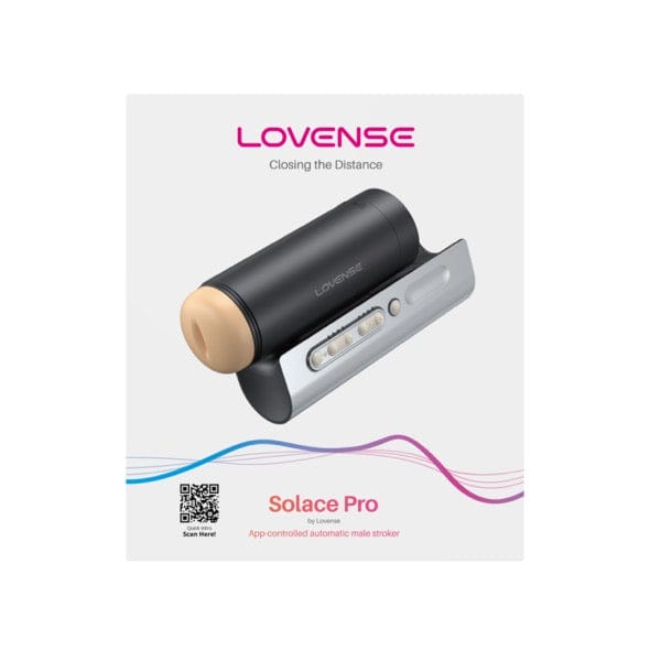 Lovense - Solace Pro Male Masturbator Stroker (Black) LOS1058 CherryAffairs