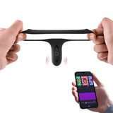 Magic Motion - Magic Rise Smart App-Controlled Wearable Silicone Cock Ring (Black) MGM1023 CherryAffairs