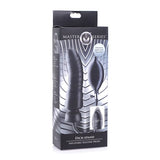 Master Series - Dick Spand Inflatable Silicone Dildo Butt Plug (Black) XR1097 CherryAffairs