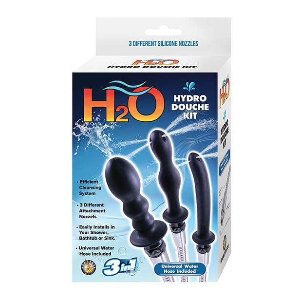 Nasstoys - H2O Hydro Anal Douche Kit (Black) NST1026 CherryAffairs