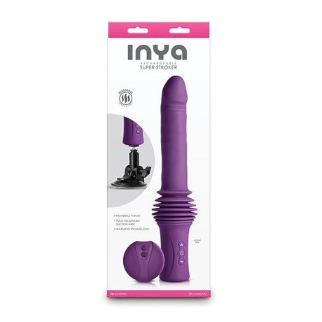 NS Novelties - INYA Super Stroker Remote Control Thrusting Heating Dildo (Purple) NS1159 CherryAffairs