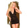 Penthouse - Earth Shaker V Neck Mini Dress with Thong PH1145 CherryAffairs