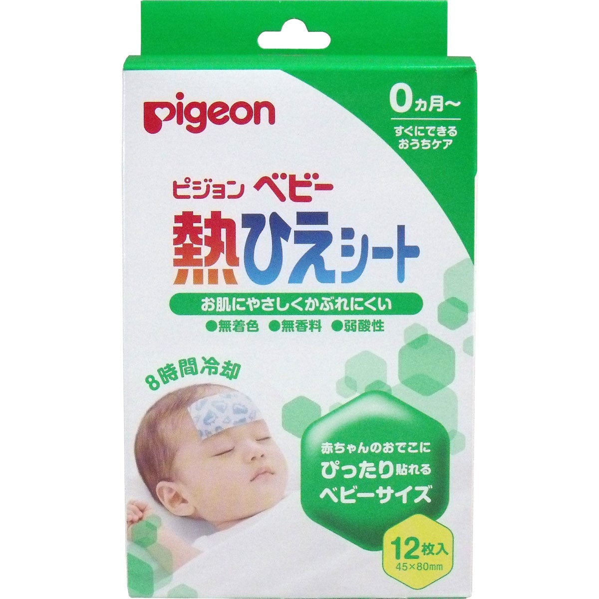 Pigeon - Baby Fever Cooling Gel Sheets 12 Pieces PG1002 CherryAffairs