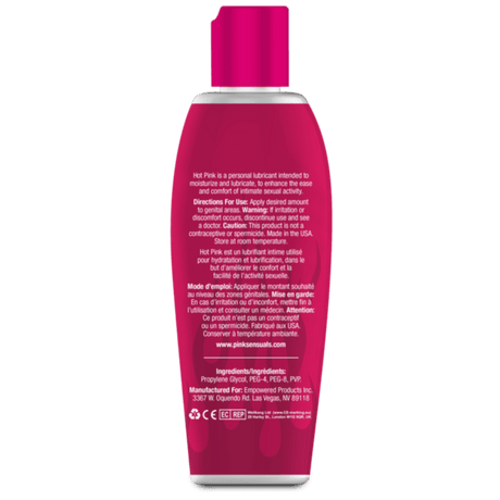 Pink - Hot Pink Gentle Warming Lubricant for Woman - CherryAffairs.sg