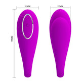 Pretty Love - August App-Controlled Couple's Massager (Pink) PL1150 CherryAffairs