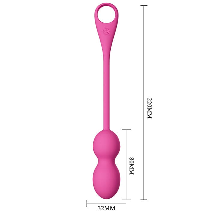 Pretty Love - Elvira App-Controlled Kegel Balls (Pink) PL1152 CherryAffairs