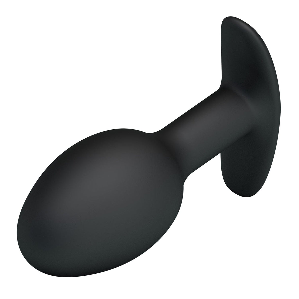 Pretty Love - Heavy Balls Silicone Butt Plug (Black) CherryAffairs