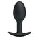 Pretty Love - Heavy Balls Silicone Butt Plug (Black) PL1131 CherryAffairs