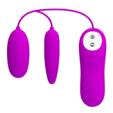 Pretty Love - Irma Remote Control Egg Massager Vibrator (Purple) PL1139 CherryAffairs