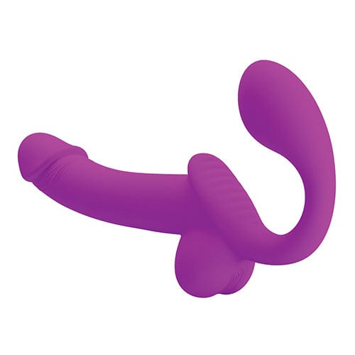 Pretty Love - Kelpie Squirting Strapless Strap On (Fuchsia) PL1119 CherryAffairs