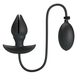 Pretty Love - Manson Vibrating Inflatable Anal Plug (Black) PL1120 CherryAffairs