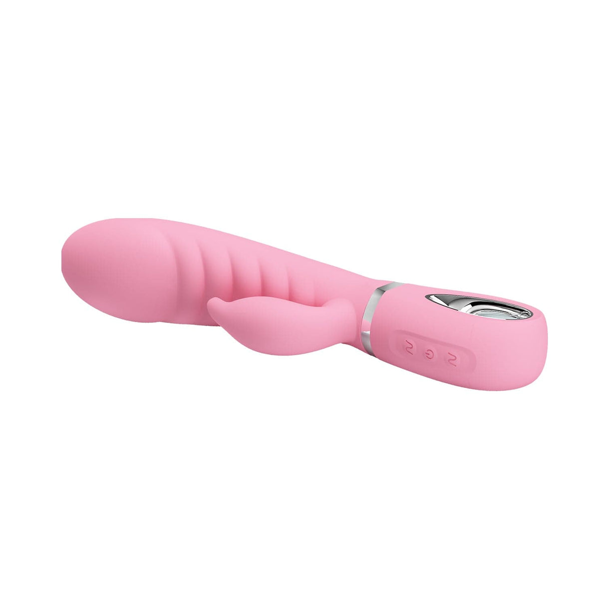 Pretty Love - Prescott Flexible Rabbit Vibrator (Pink) PL1125 CherryAffairs