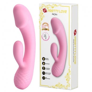 Pretty Love - Ron Flexible Rabbit Vibrator (Pink) PL1123 CherryAffairs