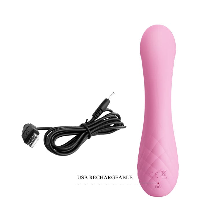 Pretty Love - Ron Flexible Rabbit Vibrator (Pink) PL1123 CherryAffairs