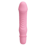 Pretty Love - Stev Vibrating Realistic Dildo (Pink) PL1127 CherryAffairs