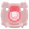 Richell - New Born Baby Silicone Pacifier with Storage Case  Pink 4945680202954 Baby Pacifiers