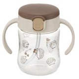 Richell - T.L.I Baby Stage 2 Try Straw Clear Training Water Bottle Mug RC1117 CherryAffairs