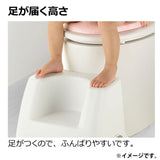 Richell - Toddler Potty Training Toilet Support Step Stool    Baby Potties