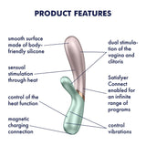 Satisfyer - Hot Lover Warming Rabbit App-Controlled  Vibrator CherryAffairs