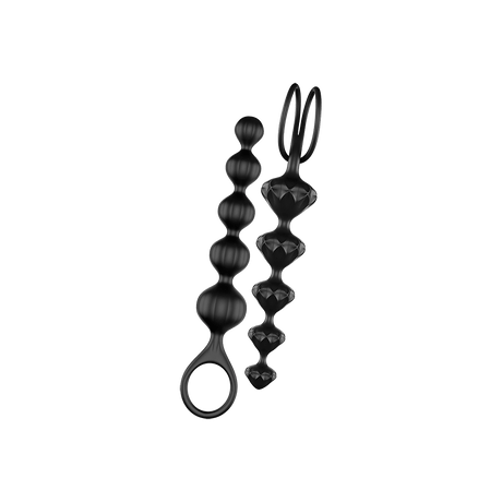 Satisfyer - Love Beads Super Soft Silicone Anal Beads 2 Pieces STF1055 CherryAffairs
