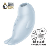 Satisfyer - Seal You Soon Clitoral Air Stimulator (Blue) STF1333 CherryAffairs