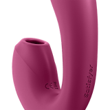 Satisfyer - Sunray Clitoral Air G Spot Dual Stimulator CherryAffairs