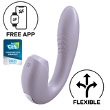 Satisfyer - Sunray Clitoral Air G Spot Dual Stimulator CherryAffairs