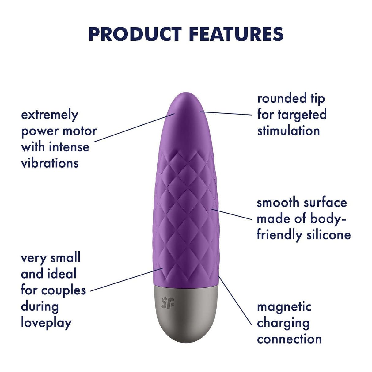 Satisfyer - Ultra Power Bullet 5 Vibrator CherryAffairs